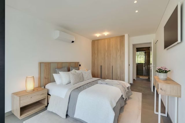 Bedroom with wardrobe