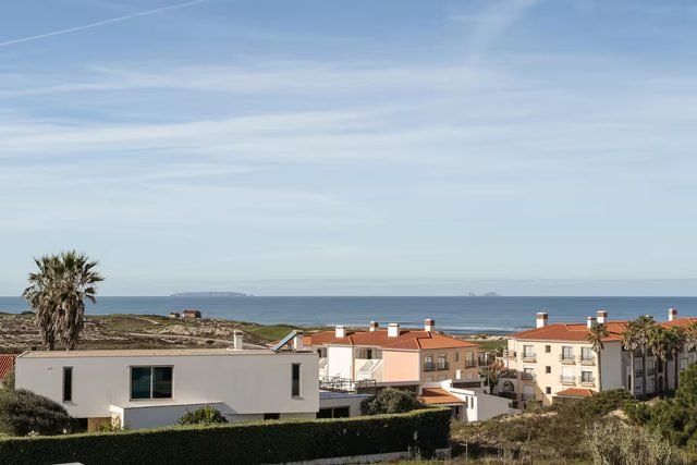 View over the Atlantic coast